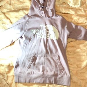 Women’s light purple north face hoodie size S